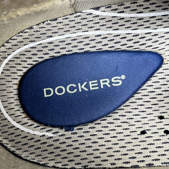 Dockers Mens 090-21208 Brown Leather Solid Slip-On Size 10.5M Boat Shoes - Picture 11 of 12